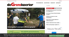 Desktop Screenshot of grenskoerier.nl